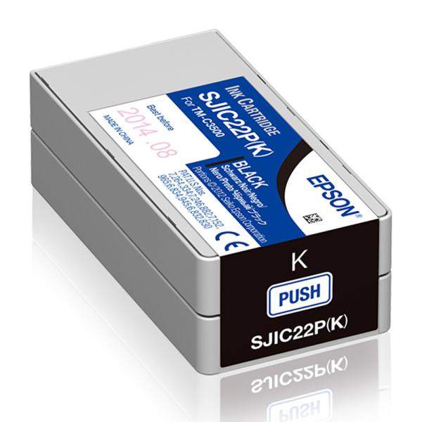 Set Tintenpatronen Epson C3500 schwarz